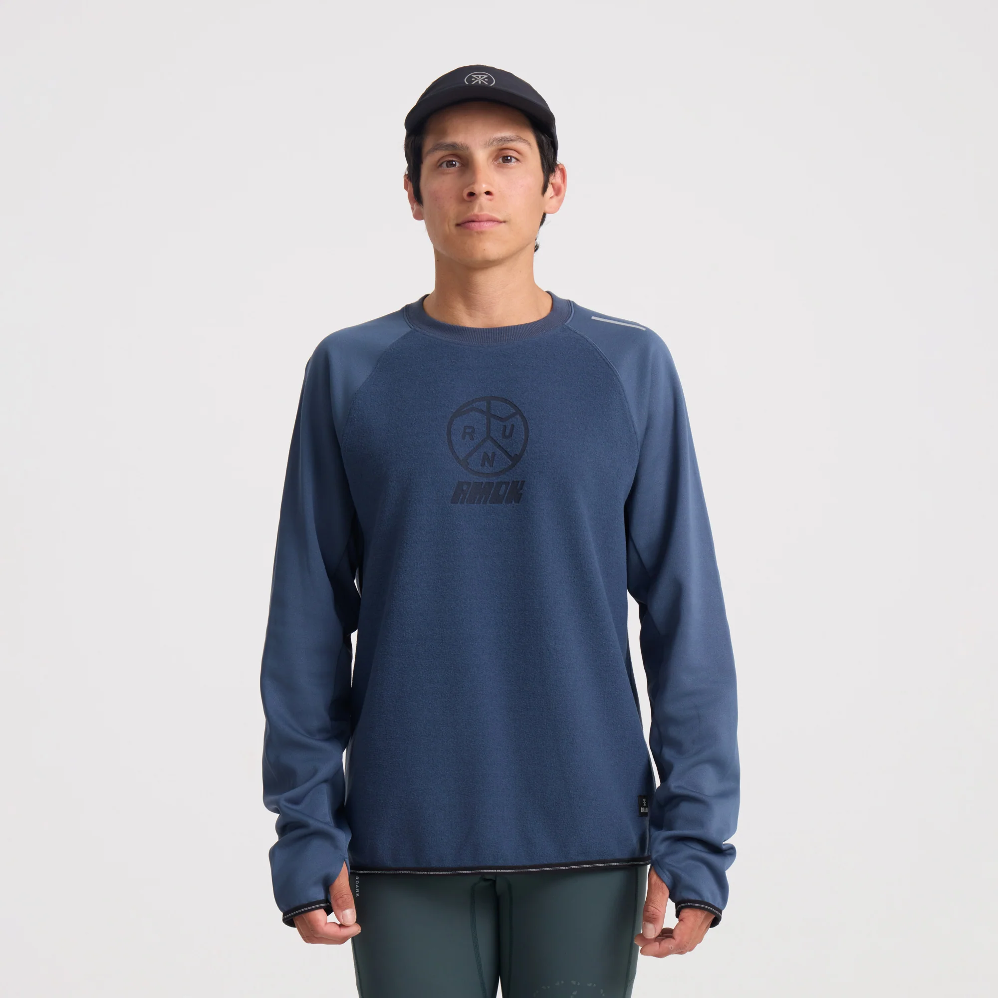 White Cloud Active Crew - Navy - Image 2