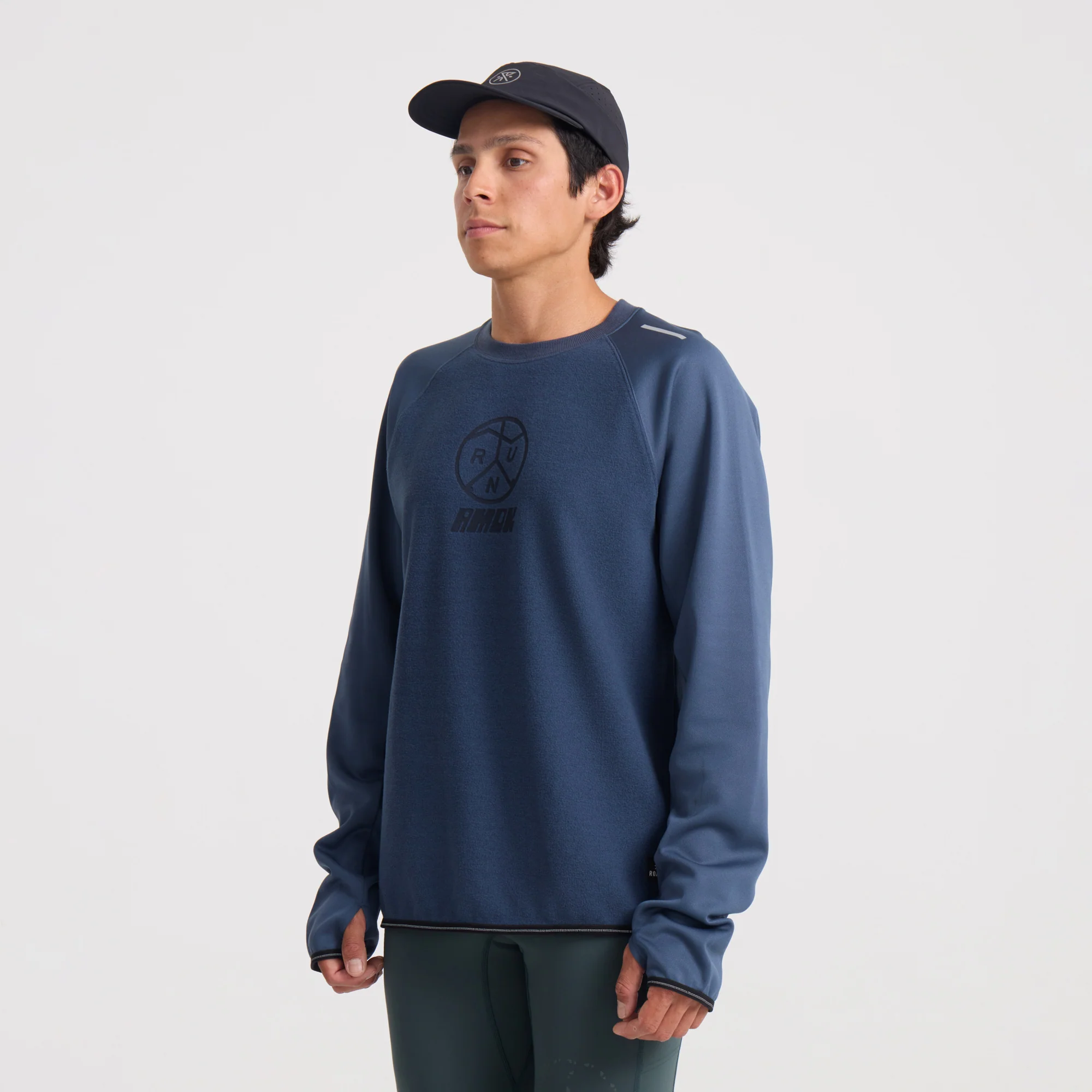 White Cloud Active Crew - Navy - Image 3