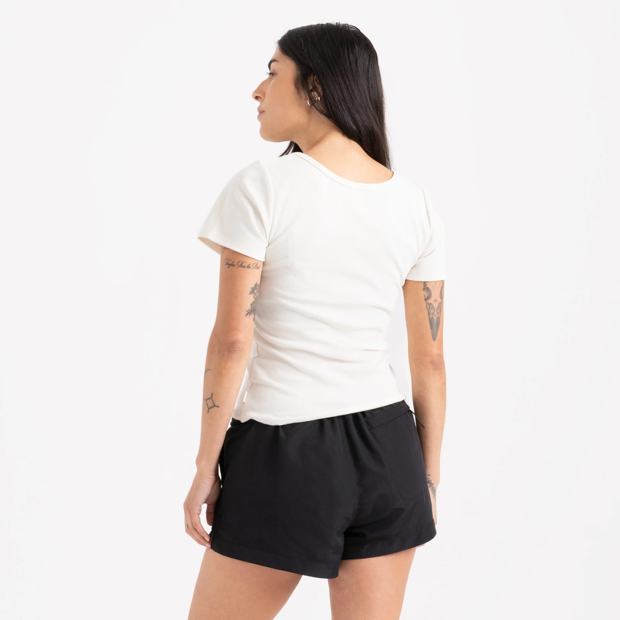 Wind Worn Short Sleeve Tee - Off White - Image 3