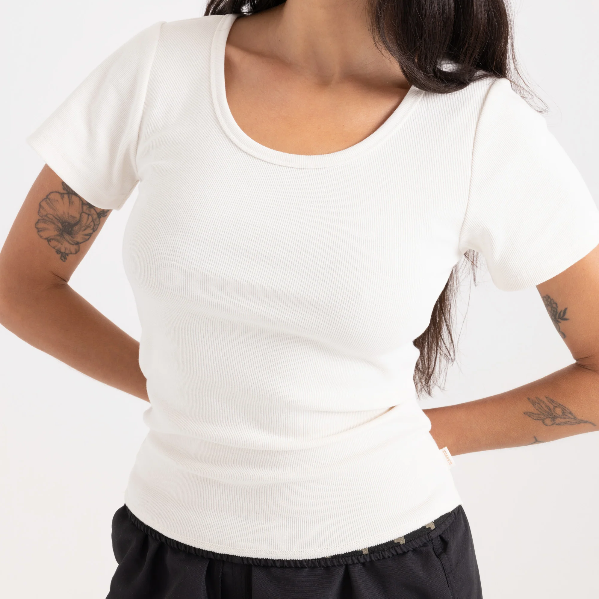Wind Worn Short Sleeve Tee - Off White - Image 5