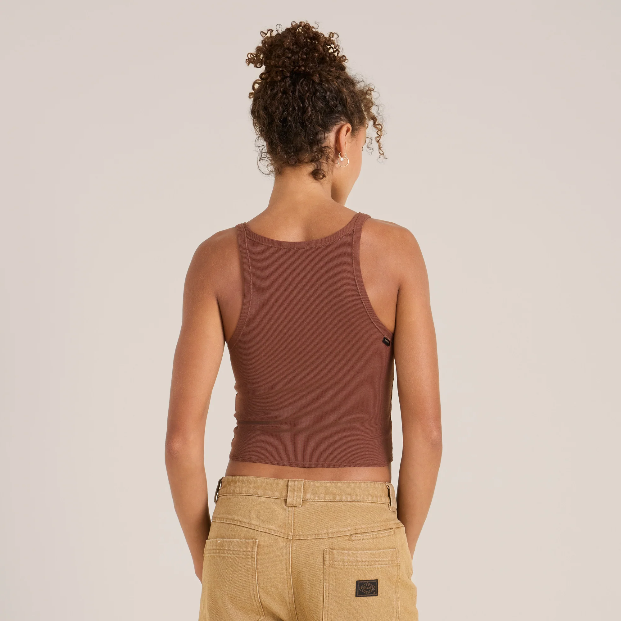 Wind Worn Tank Top - Sepia - Image 3