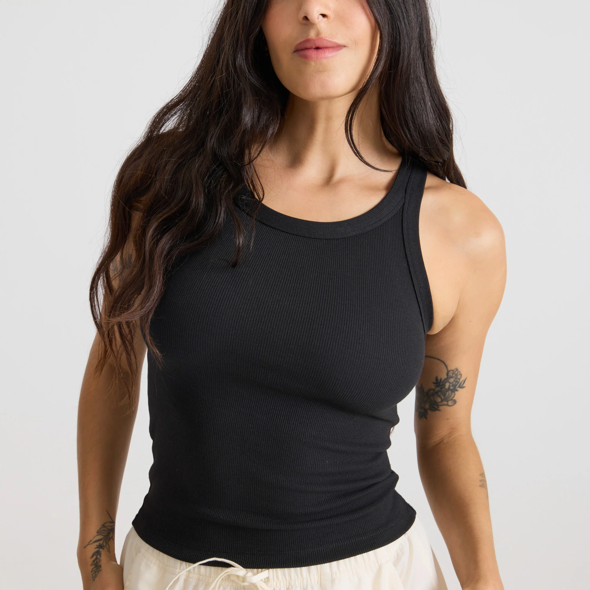 Wind Worn Tank Top - Black - Image 6
