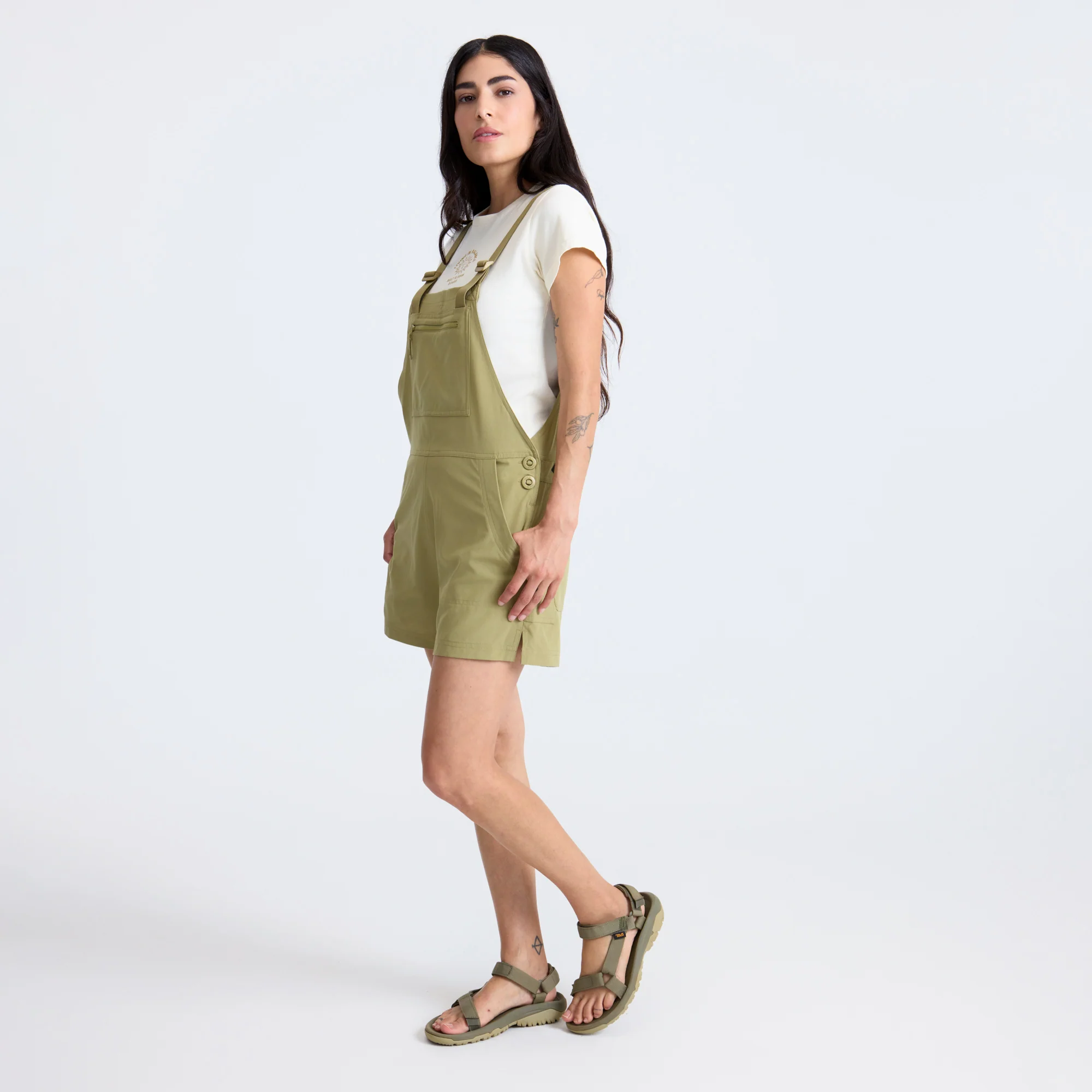 Canyon Romper - Dusty Olive - Image 2