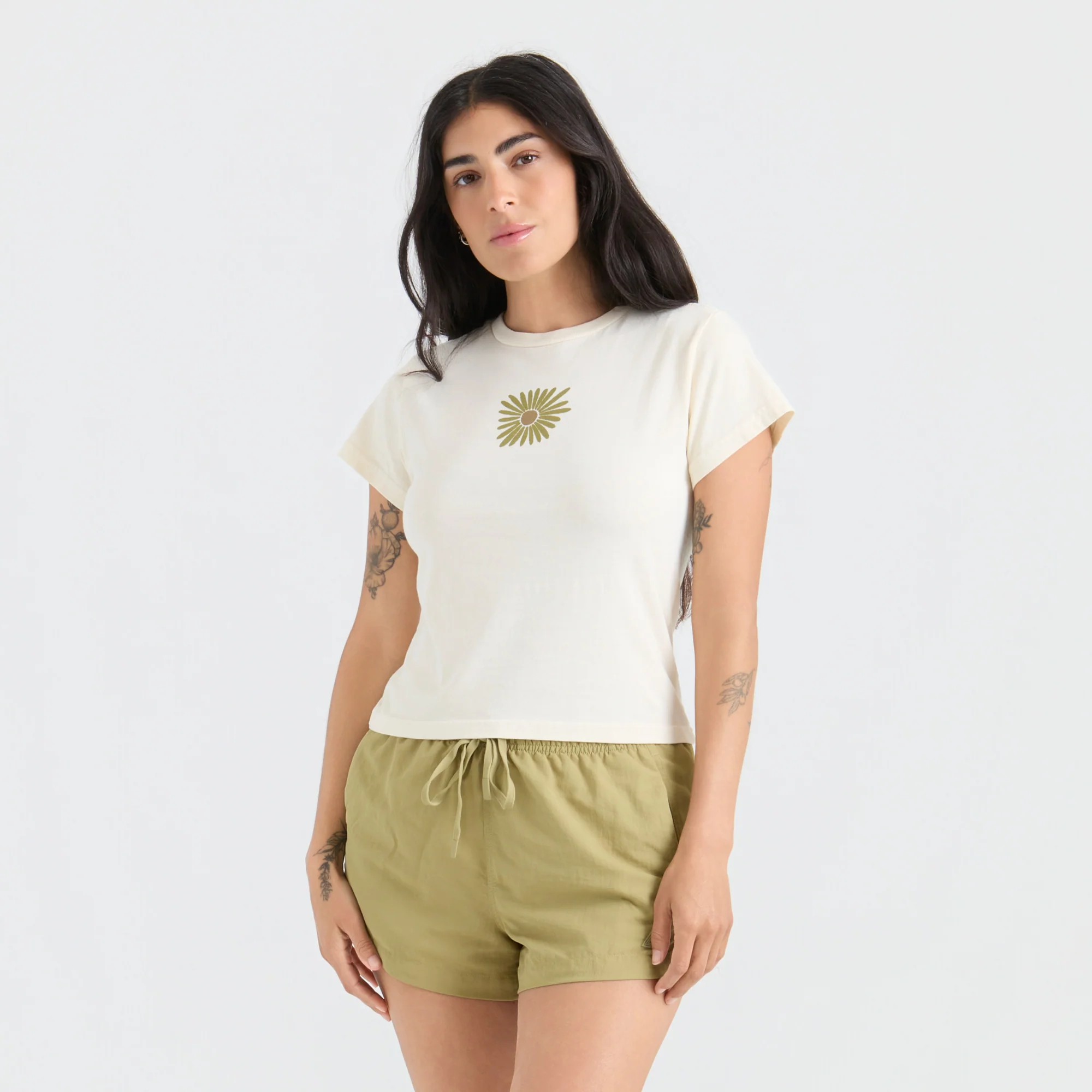 Flower Muse Premium Tee - Bone - Image 2