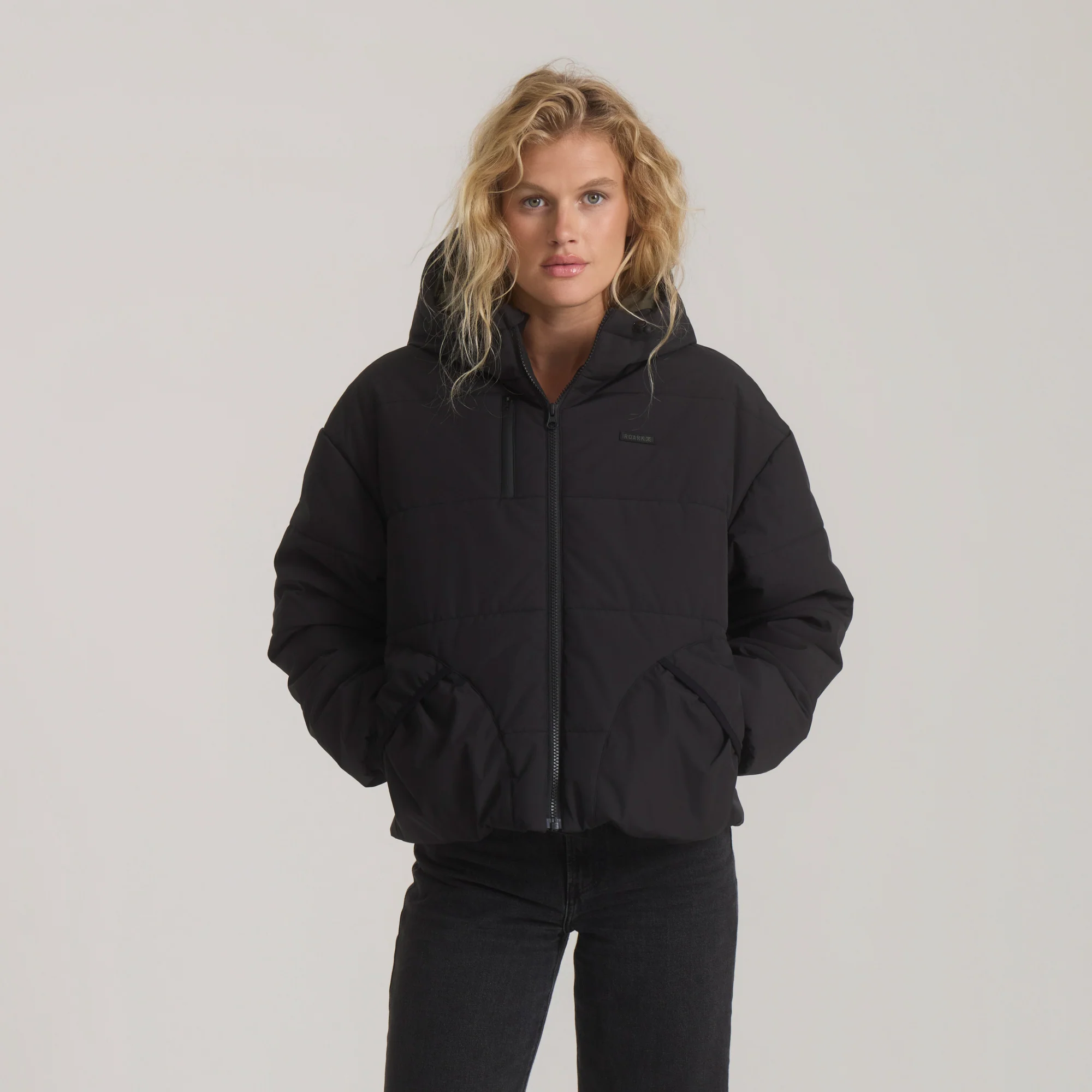 Hokkaido Puffer Jacket - Black