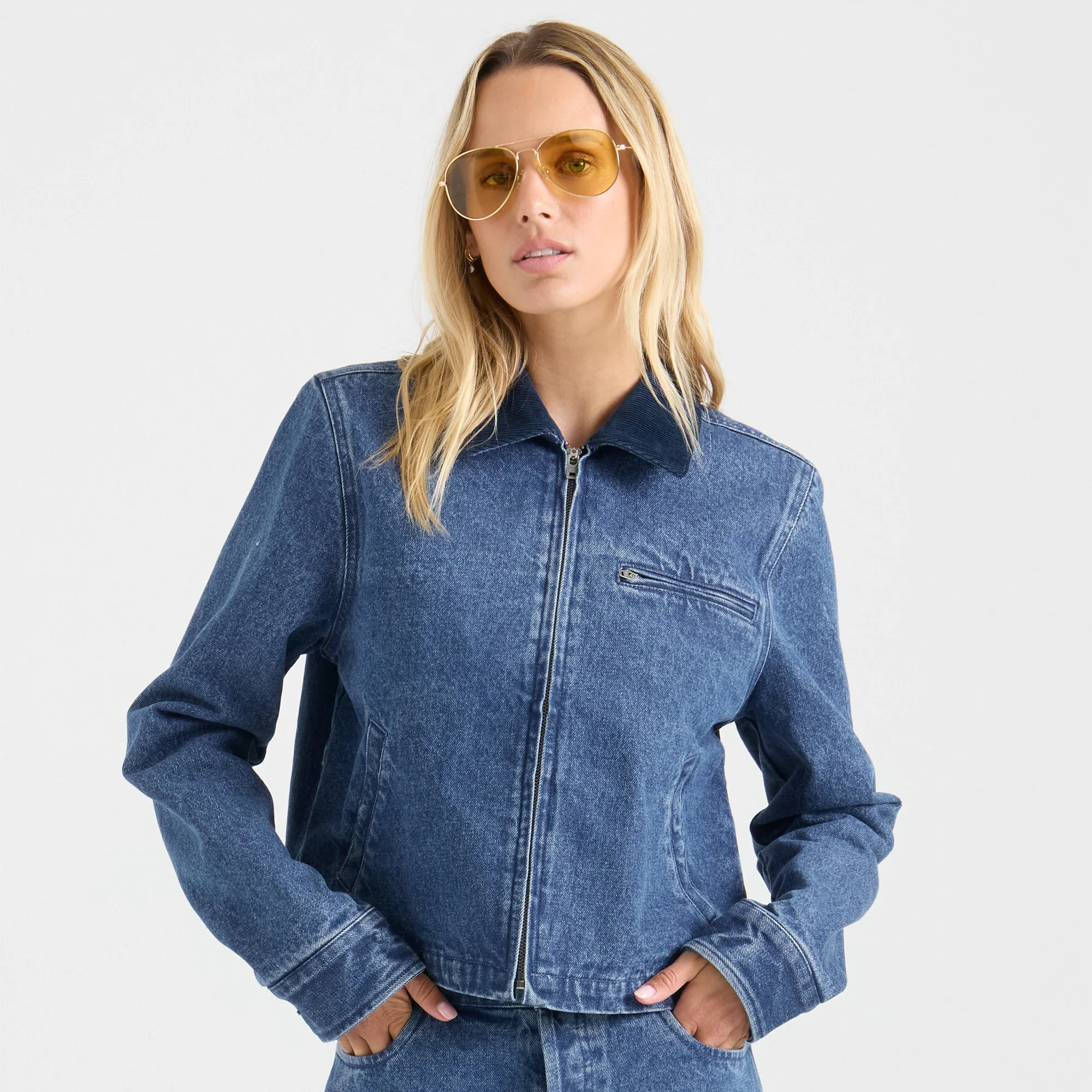 HWY 1 Jacket - Vintage Blue