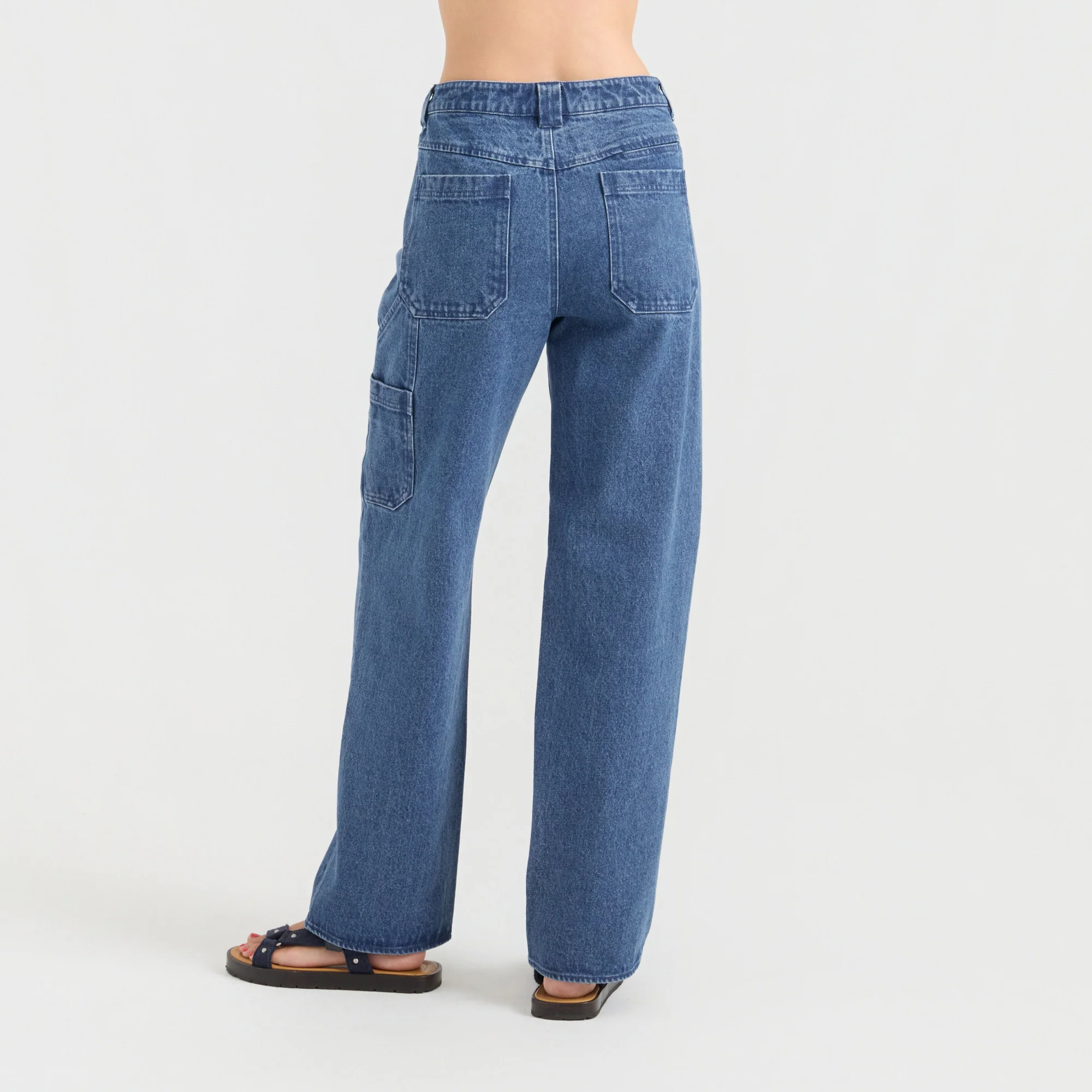 HWY 1 Denim Pant - Vintage Blue - Image 3