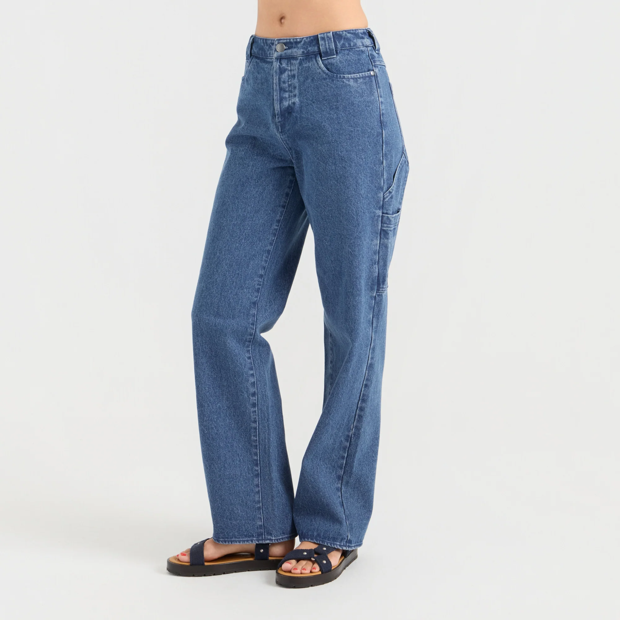 HWY 1 Denim Pant - Vintage Blue - Image 4