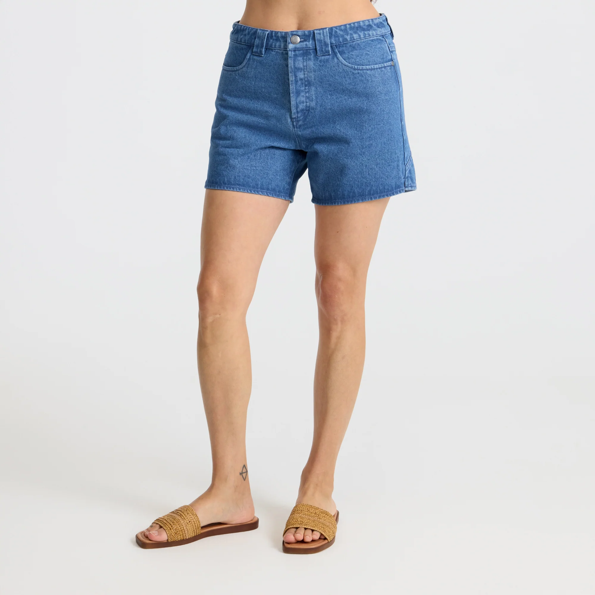 HWY 1 Shorts - Vintage Blue