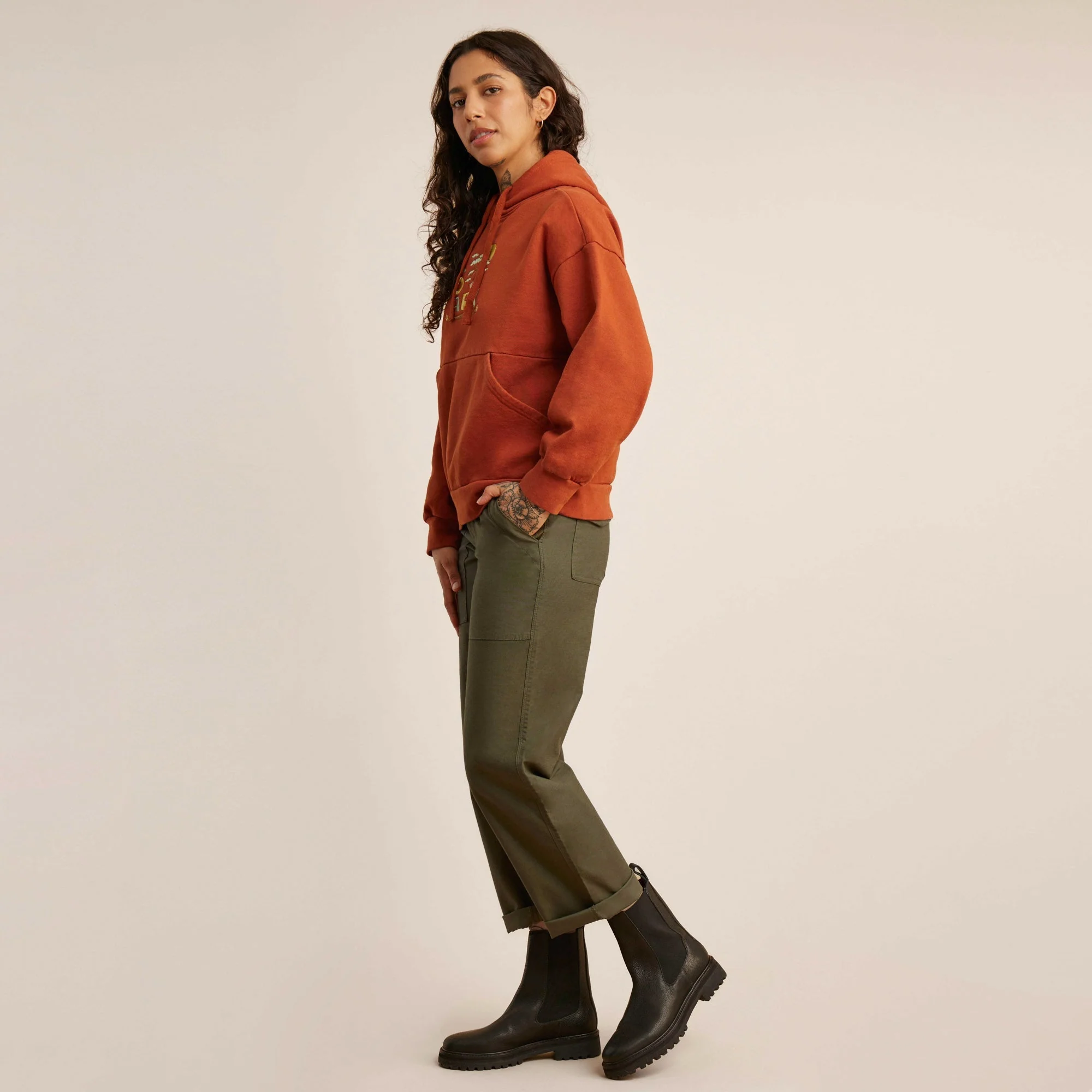 Zen Hoodie - Coconut Shell - Image 9